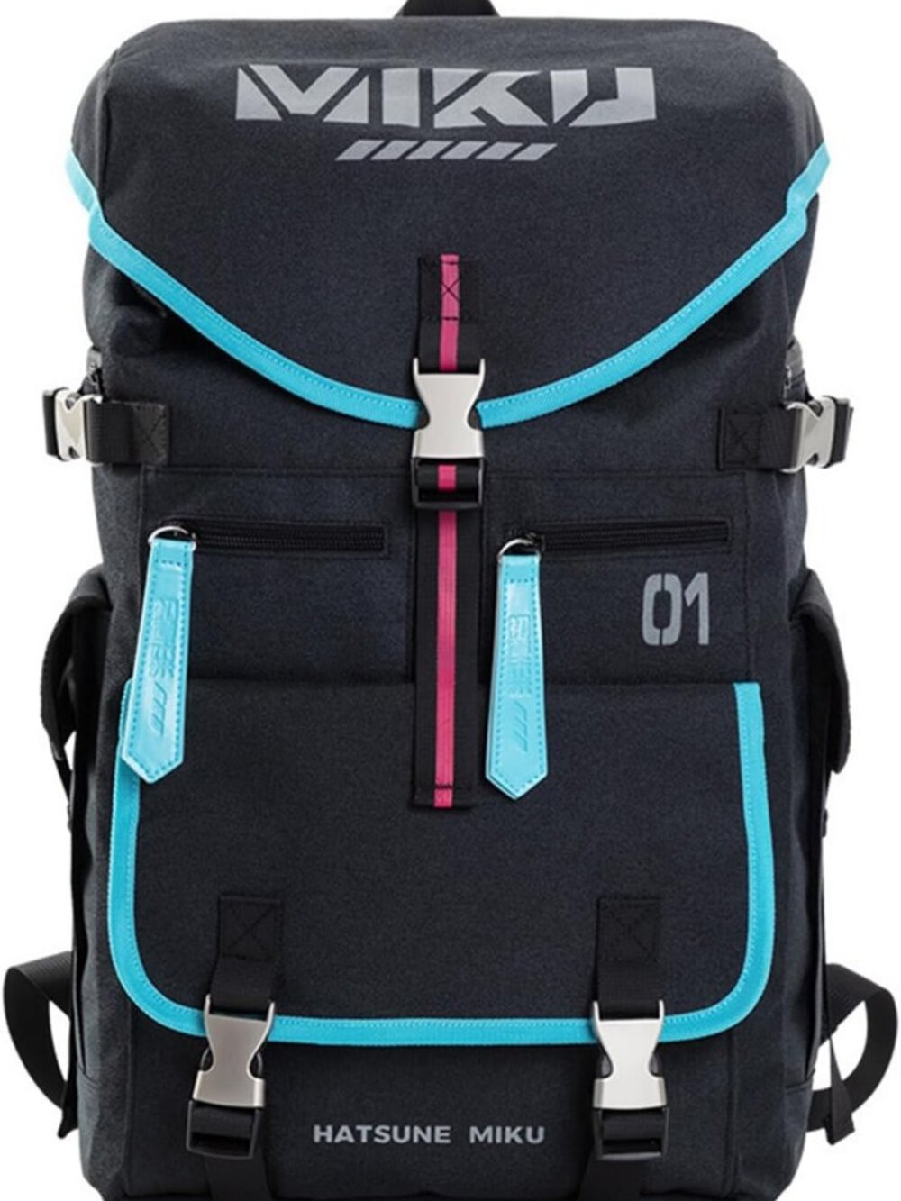 Hatsune Miku Backpack, 22L Techwear Daypack, Anime Travel Backpack